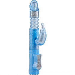 POKE ME UP AND DOWN CONEJITO VIBRADOR AZUL