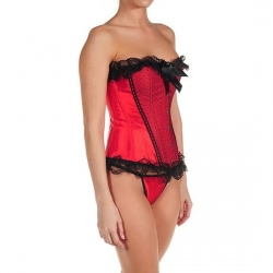 INTIMAX CORSET CUPIDO ROJO