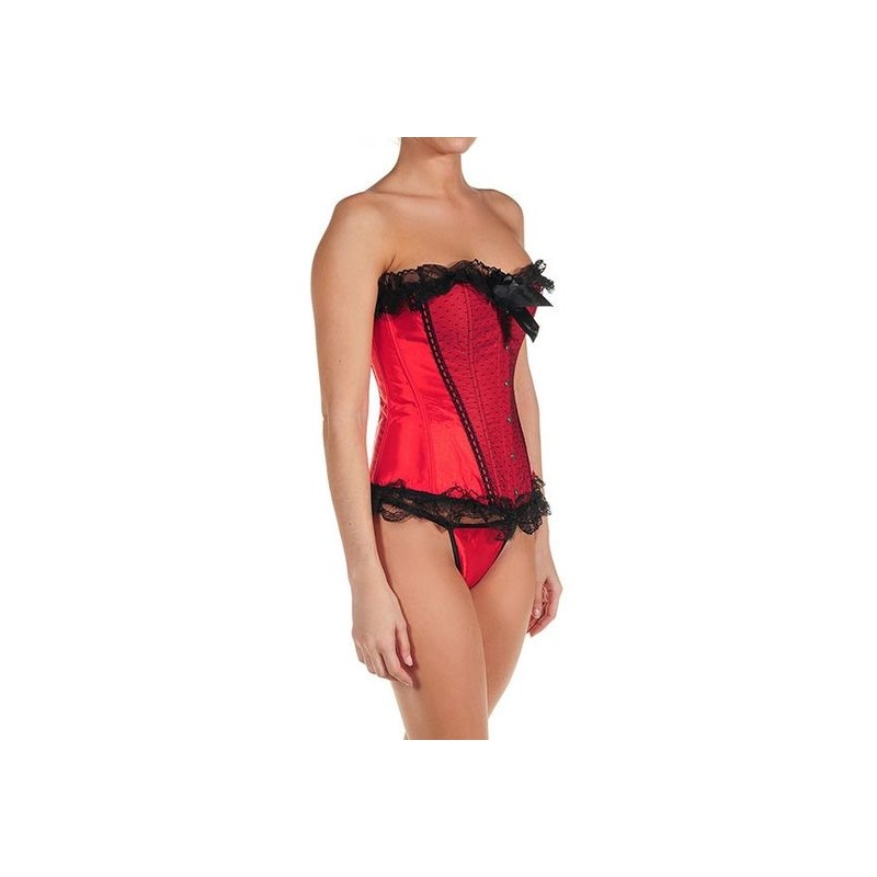 INTIMAX CORSET CUPIDO ROJO