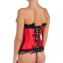 INTIMAX CORSET CUPIDO ROJO