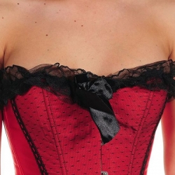 INTIMAX CORSET CUPIDO ROJO