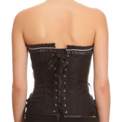 CORSET PIECES NEGRO