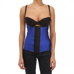 CORSET LATEX SHAPE AZUL