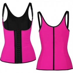 CORSET LATEX SHAPE FUCSIA