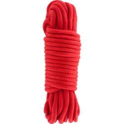 CUERDA BONDAGE 10M ROJO