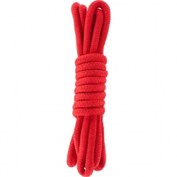 CUERDA BONDAGE 3 M ROJO