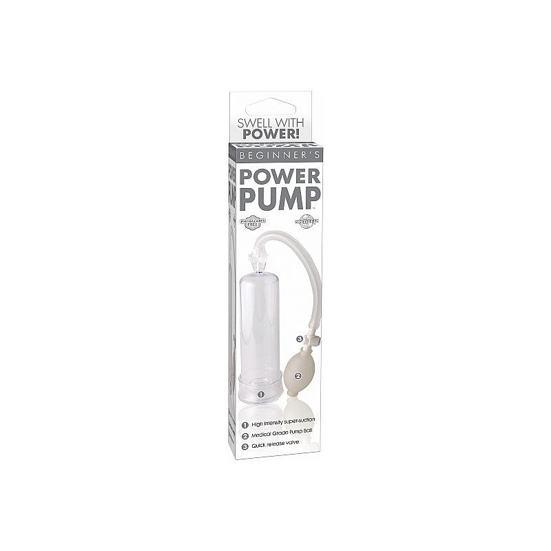 BEGINNERS POWER PUMP CLEAR BLANCO