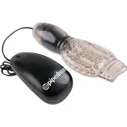 VIBRADOR CON CABEZAL NEGRO