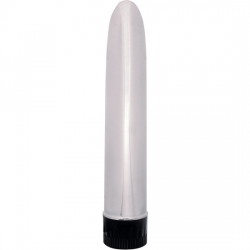 VIBRADOR PLATEADO