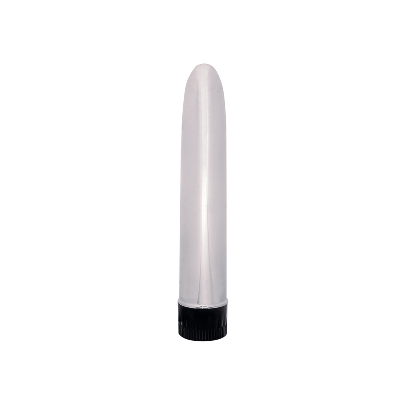 VIBRADOR PLATEADO