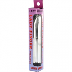 LADYFINGER MINIVIBRATOR SILVER