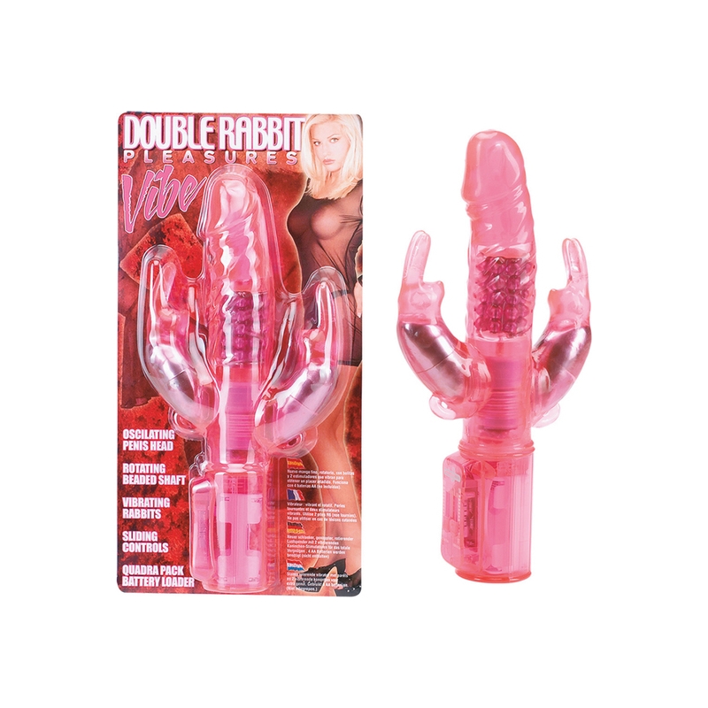 VIBRADOR CON OSCILACION Y DOBLE ESTIMULADOR