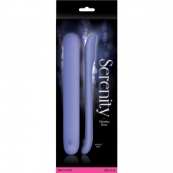 SERENITY MASAJEADOR CON VIBRADOR AZUL