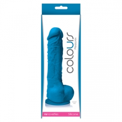 COLOURS PLEASURE DILDO 5 INCH AZUL