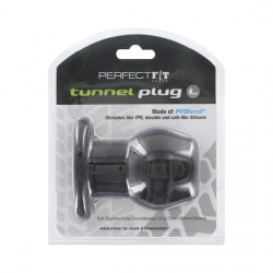 PERFECT DILDO FIT TUNNEL PLUG BLACK L