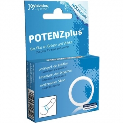 POTENZPLUS KIT DE 3 ANILLOS PARA EL PENE (S, M, L) - TRANSPARENTE