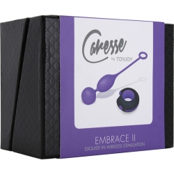 EMBRACE II BOLAS CHINAS CONTROL REMOTO 7 FUNCIONES LILA Y NEGRO